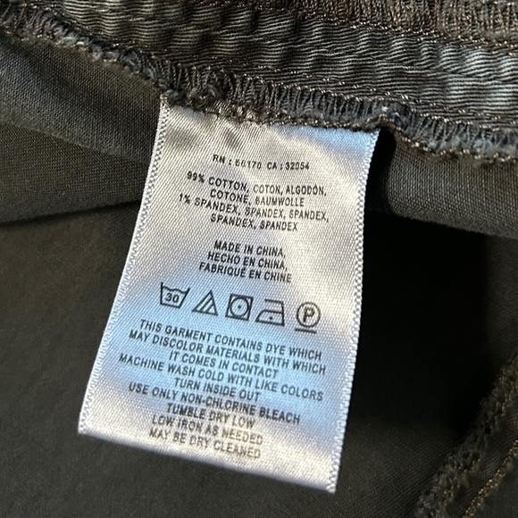 Anthropologie Chino Relaxed Fit Tuxedo Stripe Pants - Picture 12 of 15